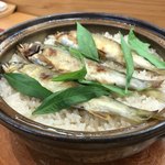 馬場乃町 はやし - 食事 鮎 ご飯