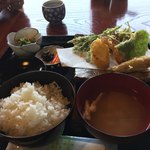 茅葺庵 三井の里 - 天ぷら定食