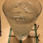 旬菜 おぐら家 - 三岳のソーダ割り