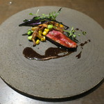 sincere - 熊本県産の馬肉ハラミのロースト 山椒の香り1