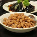 台湾客家料理 新竹 - 塩茹でピーナッツ
