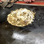 光輪 - 生地を乗せて