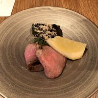 肉和食 月火水木金土日 - 牛タンと万願寺唐辛子の焼浸し