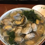 丸亀製麺 - (料理)あさりうどん (大)①