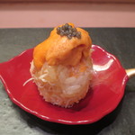 すし処 みや古分店 - 毛ガニ＆バフンウニ