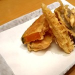 天ぷら よこい - 天ぷら定食　3皿目