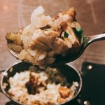 sincere - 牡蠣とエスカルゴバターの土鍋ご飯