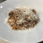 石巻ダイニングオリーノ - 豚肉の？パスタ