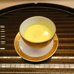 京懐石 吉泉 - トウモロコシの丹波の豆乳