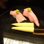 京懐石 吉泉 - 大トロカマ握り