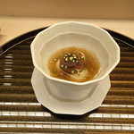 京懐石 吉泉 - 小芋と村沢牛のあんかけ