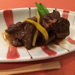 アカツキ - 肉料理　牛肉の黒ビール煮