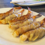 Chopstix - エビ餃子、美味。