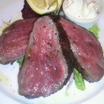 トラットリア タンタボッカ - イチボの炭火焼☆