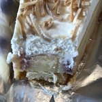 カフェデリツィア - ベリーチーズタルトの断面