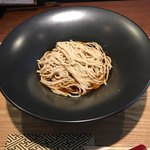 島のご馳走と〆の蕎麦。 餐仕 - 