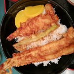 小諸そば - 穴子海老天丼