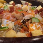 寿司幸 - ばらちらし　アップ(18-07)