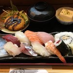 すし旬 - すし定食・大盛　750円