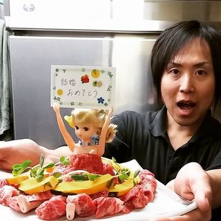 お好きなメッセージを沿えて！＜肉ドレス＞