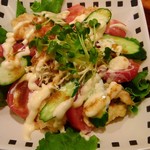 おぎ野 - 小エビサラダ