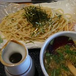 会津ラーメン 和 - 特製醤油青じそつけ麺