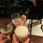 日本料理 TOBIUME - かんぱ～い