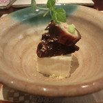 日本料理 TOBIUME - 関門海峡だこ　若松の玉葱　匹見山葵