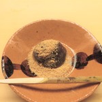 木山 - お茶菓子　蕨餅