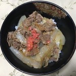 Yoshinoya - サイゲンレシピの牛丼。ネギダク汁切り。
      
      吉野家に丼どっかにあるはずなんだけど見当たらなかったのは残念！
      
      