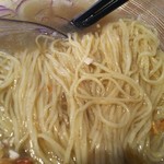 麺屋 さくら井 - "煮干"冷やしらぁ麺の麺