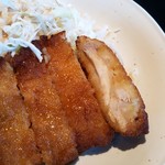 やよい軒 - チキン南蛮 衣が厚い