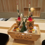 Giwon Fukushi - 30年7月　前菜盛合せ　祇園祭長刀鉾