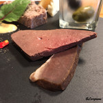 Golot - 門崎丑のレバー＆ハツのパテと2種のオリーブ