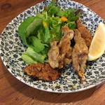 立呑み小町 - 鶏せせり塩焼き