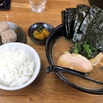 麺唐 - のりラーメン＋シューマイセット