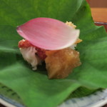 なる屋 - 30年7月　鱧焼霜寿司、鱧煮凝り