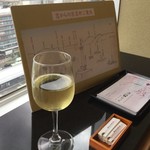 京懐石とゆば料理 松山閣 - 白のグラスワイン