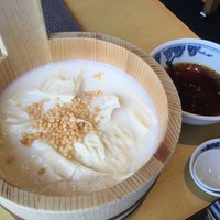 京懐石とゆば料理 松山閣 JR京都伊勢丹店 - これが名物「ゆば桶」