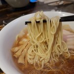 中細ストレート麺