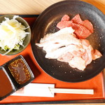Wagyuu Sumibiya Yakiya - 焼肉定食＠1,080