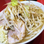 ラーメン二郎 - ラーメン小＋ニンニク多め野菜