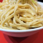 ラーメン二郎 - 麺