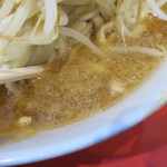 ラーメン二郎 - スープ