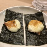 割烹 白鷹 - 吉田牧場のカチョカバロの炙り磯辺