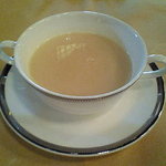 メインダイニングルーム 三笠 - クリームポタージュスープ