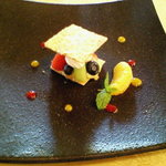 メインダイニングルーム 三笠 - キャラメルのミルフィーユ