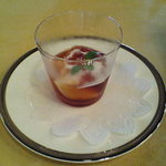 メインダイニングルーム 三笠 - 紅茶のジュレ