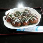 まるや - たこ焼き大玉6個入250円