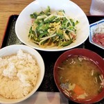 なんくるないさー - ｺﾞｰﾔちゃんぷる定食